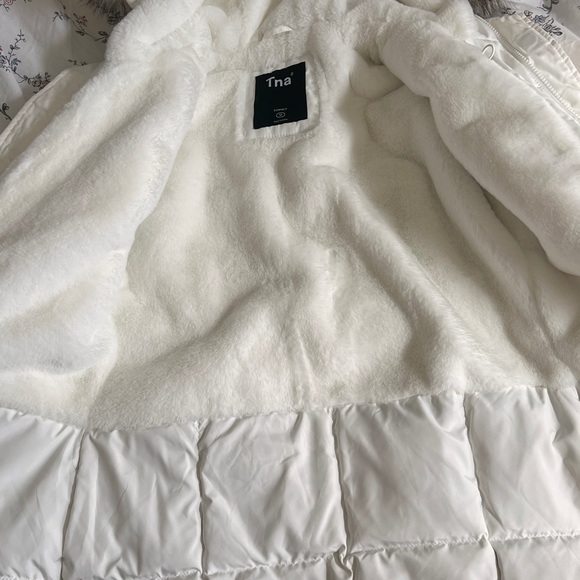 TNA SUMMIT PARKA Birch White - Picture 3 of 5